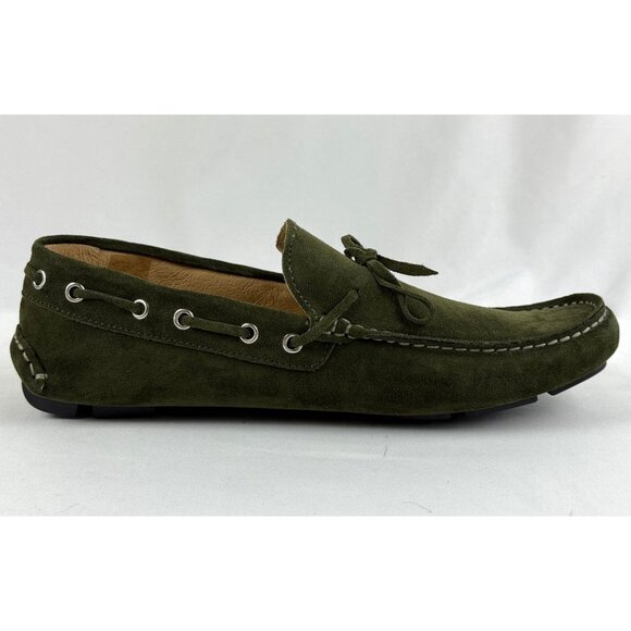 NEW BARNEYS NEW YORK Made in Italy CRI92 OTTER Suede Loafer Driving Moccasins 10 - Picture 2 of 11